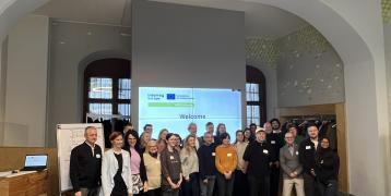 WEEEWaste consortium during 3rd interregional event in Leipzig, Germany